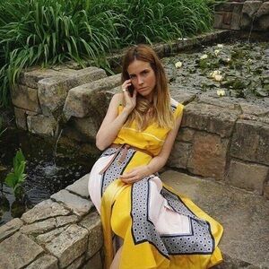 Tory Burch Wrap Silk Dress like-new